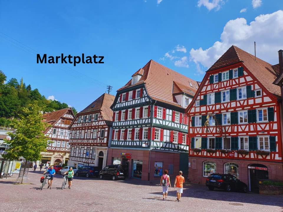 Ferienwohnungen Calwer Hoefle Marktplatz エクステリア 写真